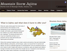 Tablet Screenshot of mountainstormjujitsu.com